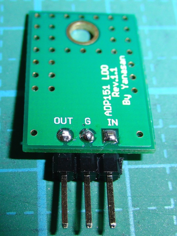 ADP151電源基板縦置き