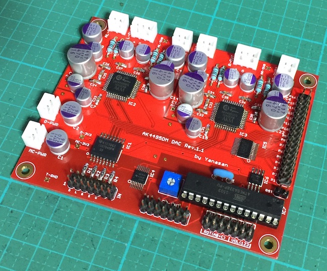AK4495DM DAC基板
